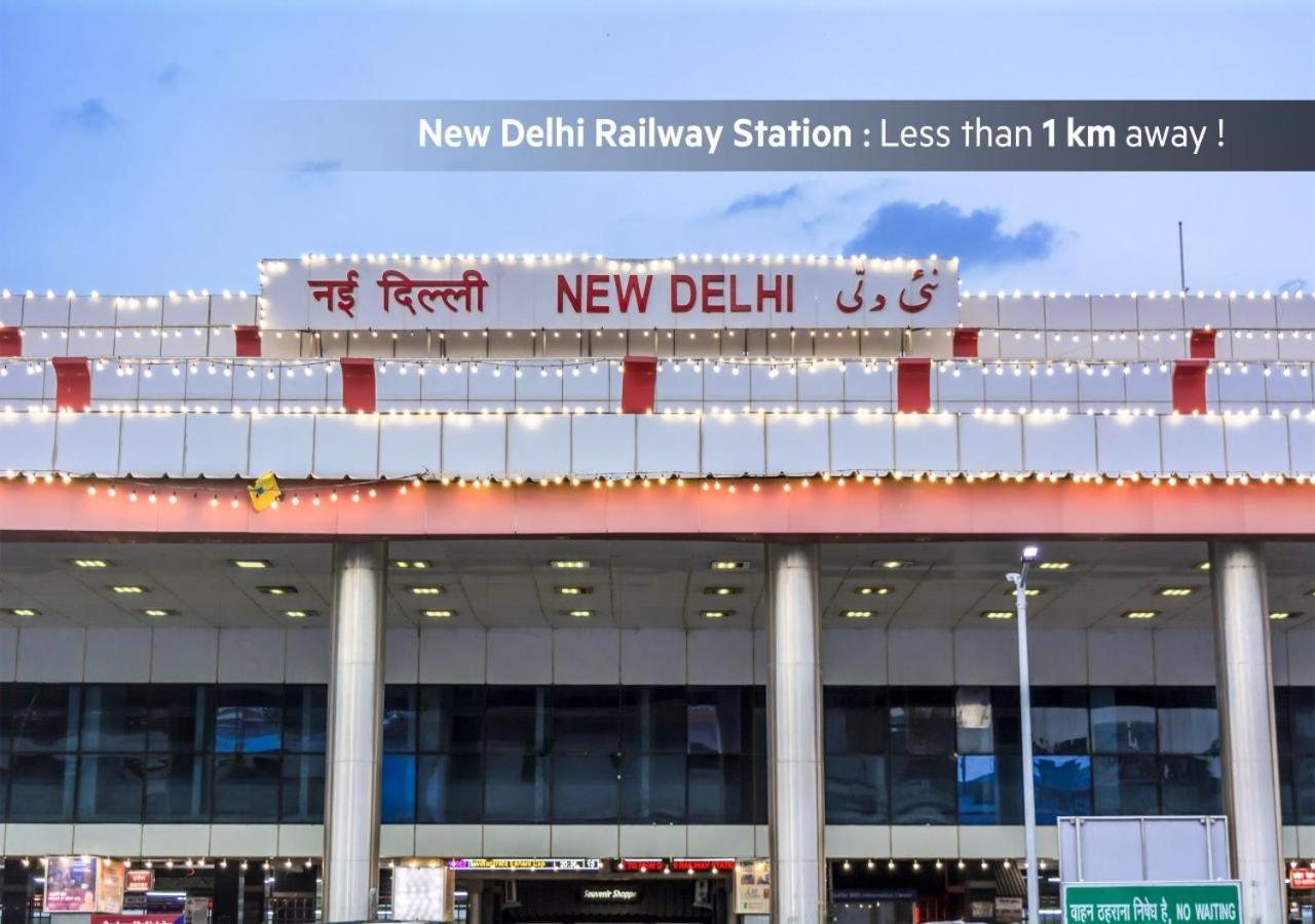 Hotel International Neelam Near New Delhi Railway Station Exteriör bild